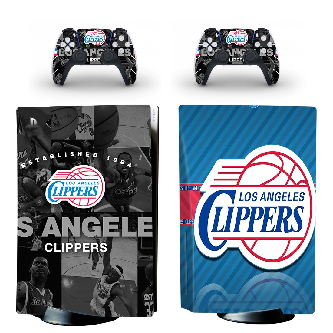 Los Angeles Clippers PS5 Skin Sticker