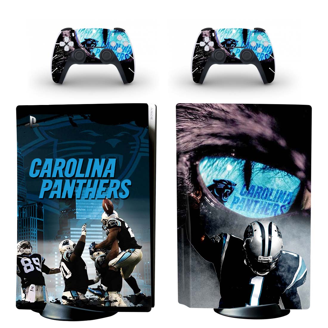Carolina Panthers PS5 Skin Sticker