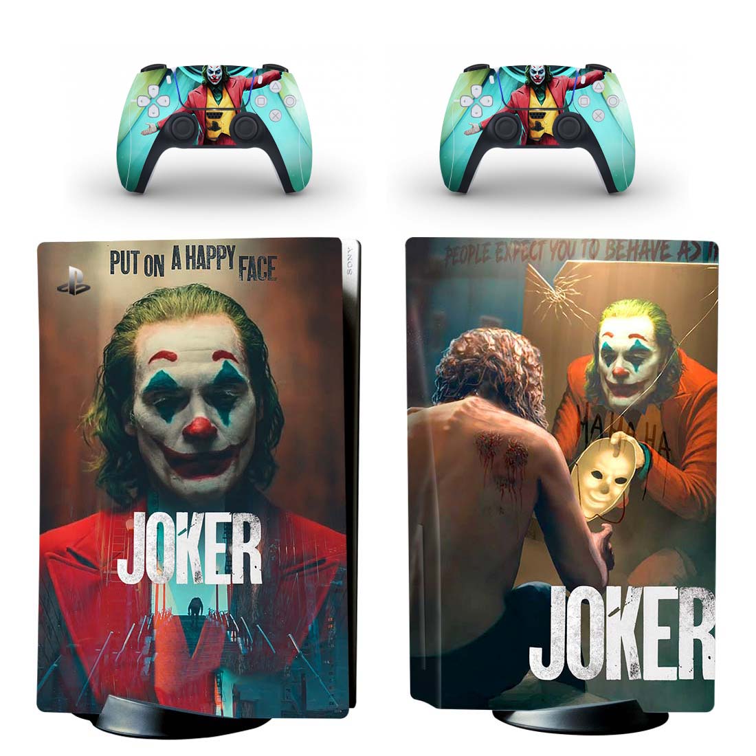 Joaquin Phoenix Joker PS5 Skin Sticker