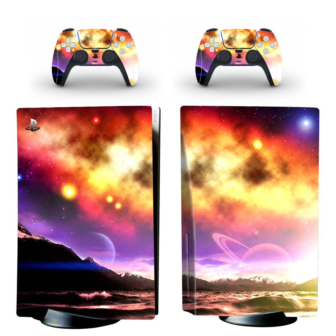 Abstract Dream World Of The Charming PS5 Skin Sticker