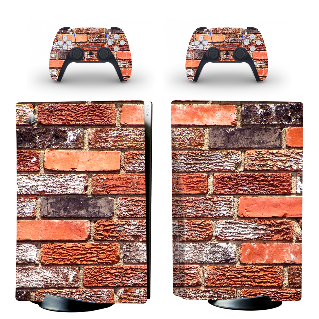 Old Bricks Texture PS5 Skin Sticker