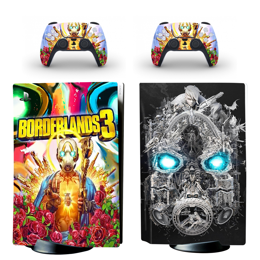 Borderlands 3 PS5 Skin Sticker Design 4