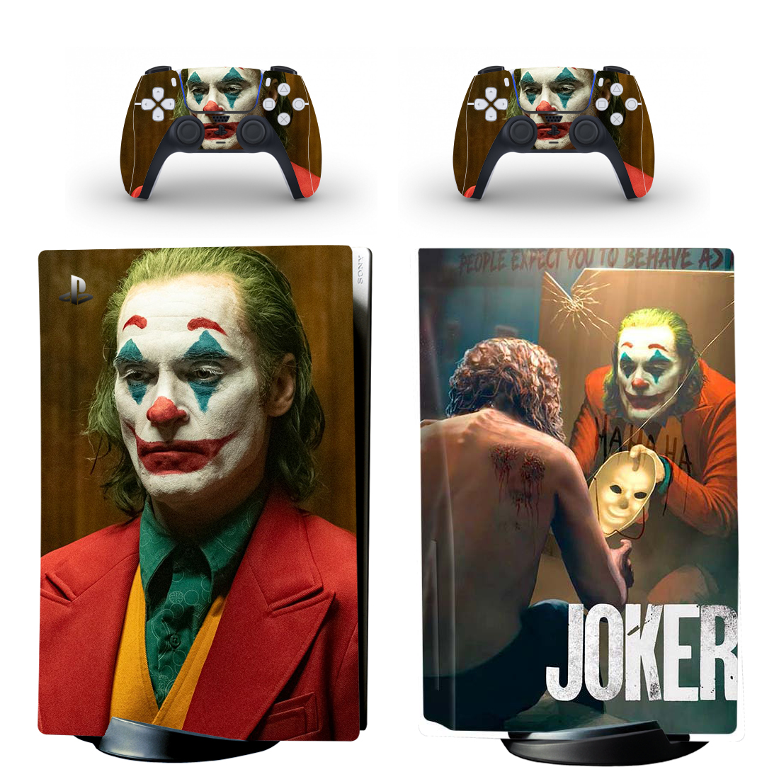 Joker PS5 Skin Sticker Design 4