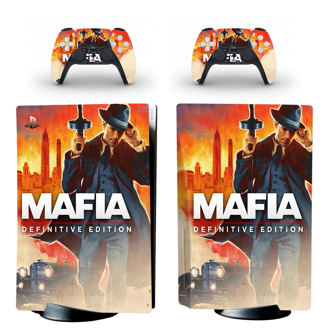 Mafia: Definitive Edition PS5 Skin Sticker 