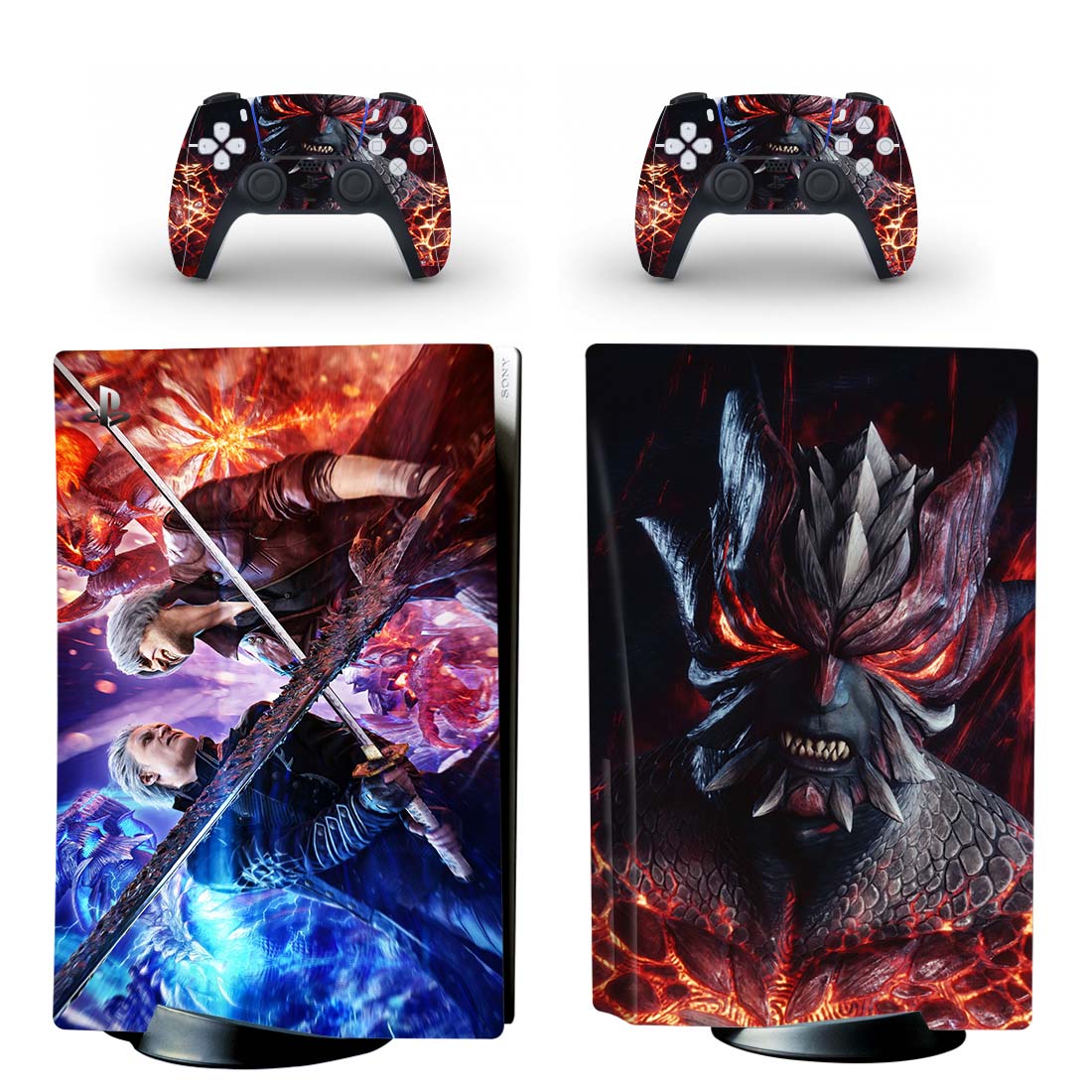 Devil May Cry 5 PS5 Skin Sticker Decal