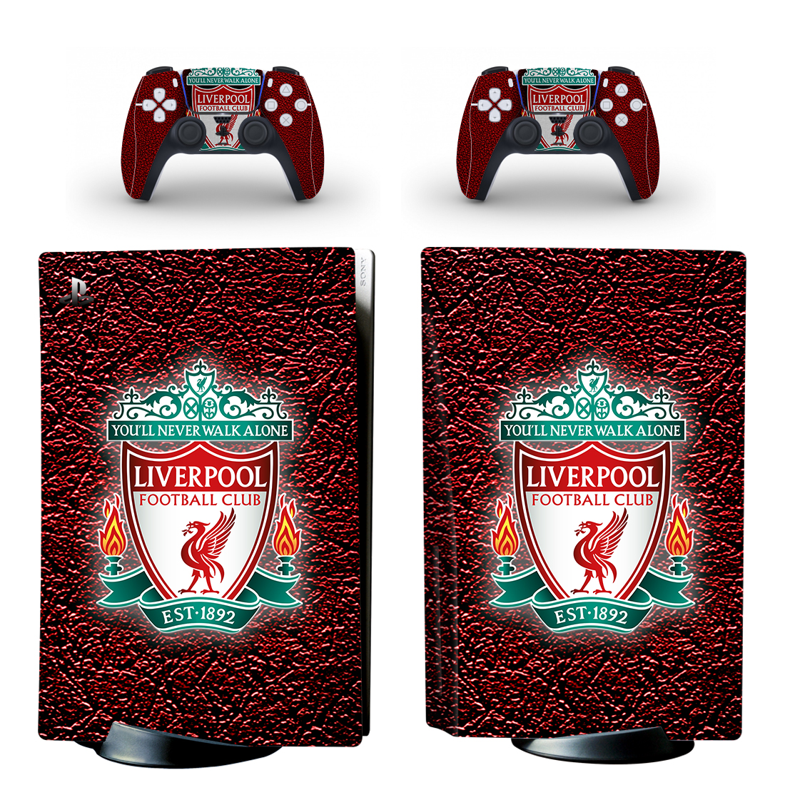 Liverpool F.C. Symbol PS5 Skin Sticker 