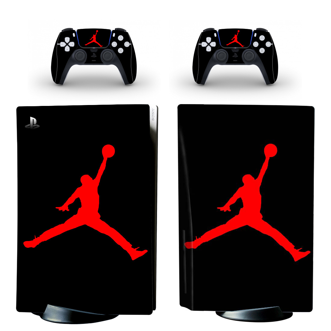 Air Jordan Jumpman PS5 Skin Sticker Decal Design 2