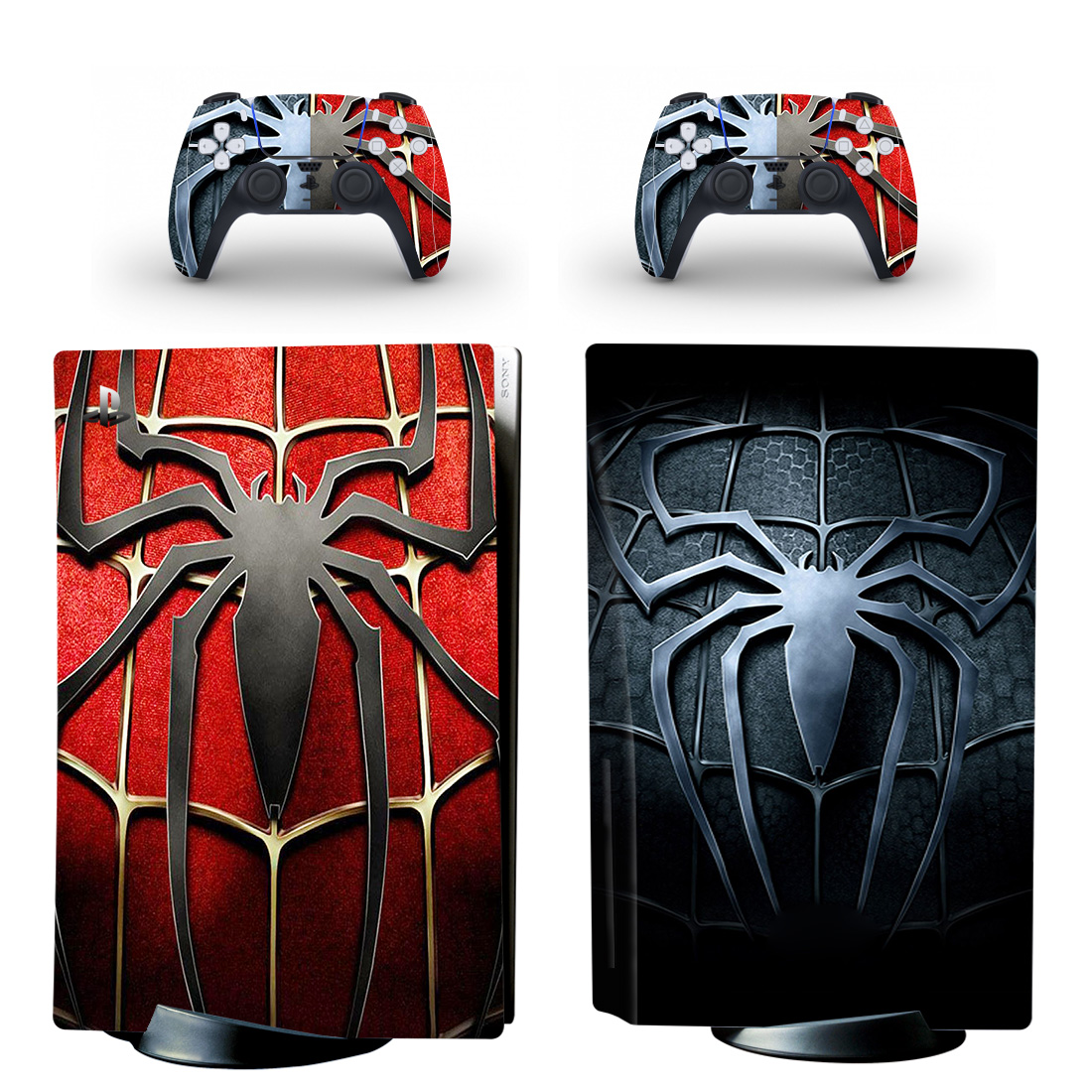Spider-Man Symbol PS5 Skin Sticker Decal