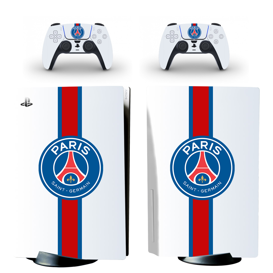 Paris Saint-Germain F.C. PS5 Skin Sticker Decal Design 10