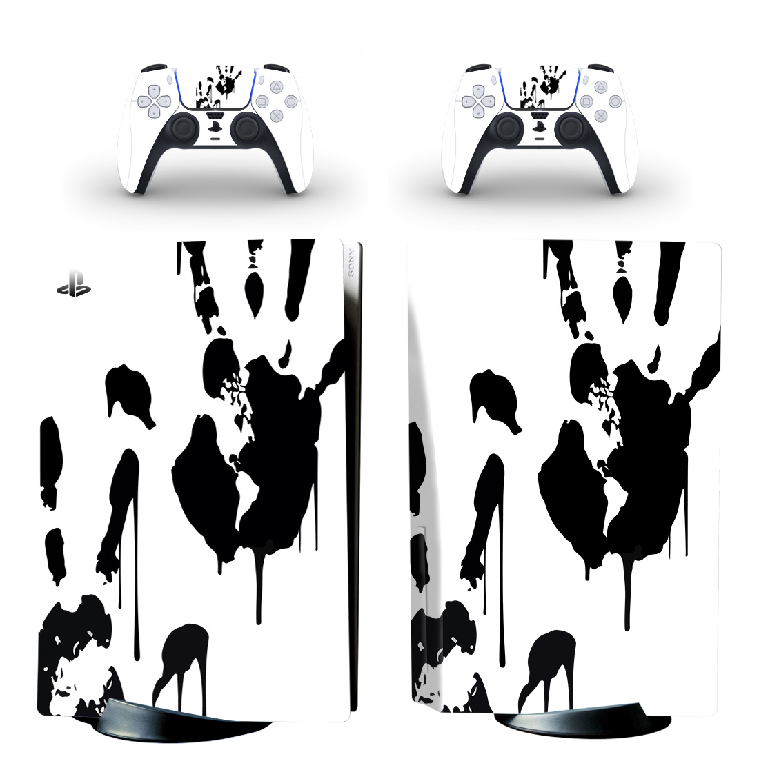 Death Stranding Hands Art PS5 Skin Sticker Decal 