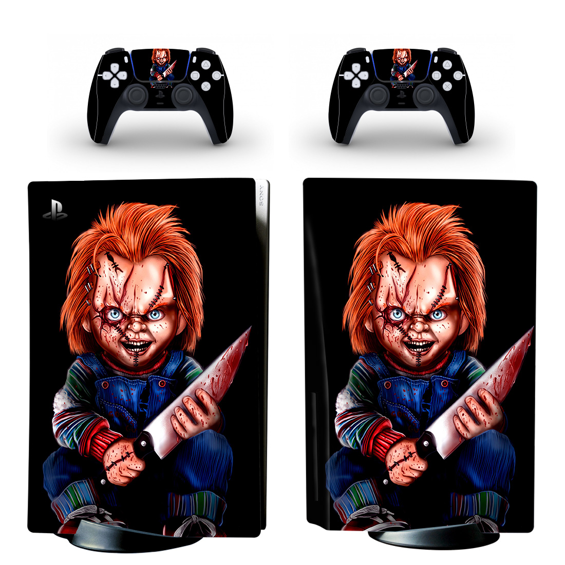 Chucky PS5 Skin Sticker