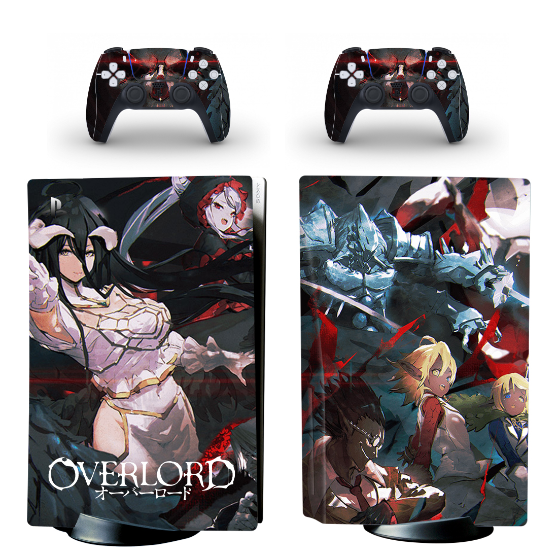 Overlord Console Skin Sticker And Controllers