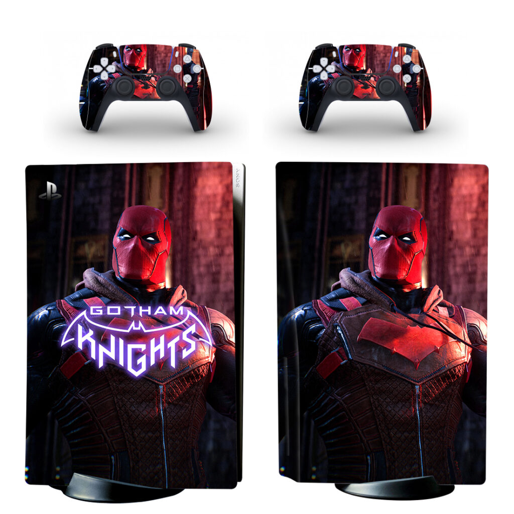 Gotham Knights Console Skin Sticker And Controllers - ConsoleSkins.co