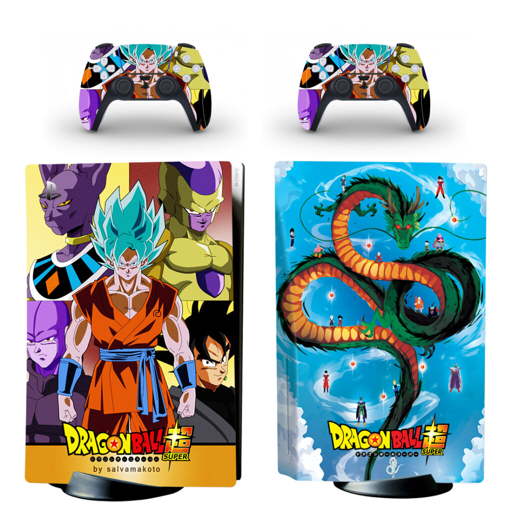 Dragon Ball Super Console Skin Sticker And Controllers - ConsoleSkins.co