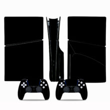 Black Color Skin Sticker For PS5 Slim - ConsoleSkins.co