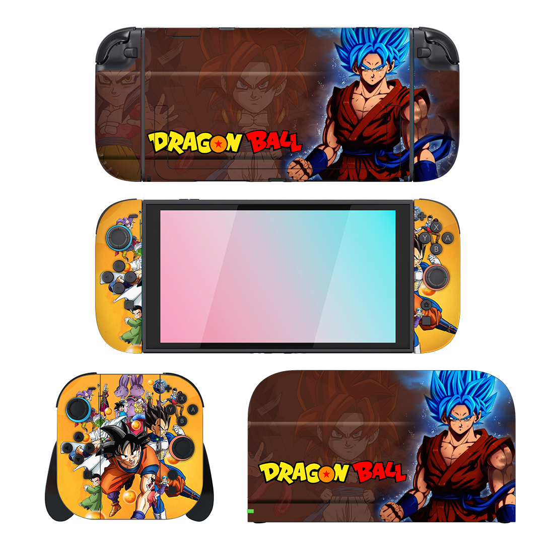 Dragon Ball Character Nintendo Switch 2 Skin Sticker Decal Dragon Ball Character Nintendo Switch 2 Skin Sticker Decal
