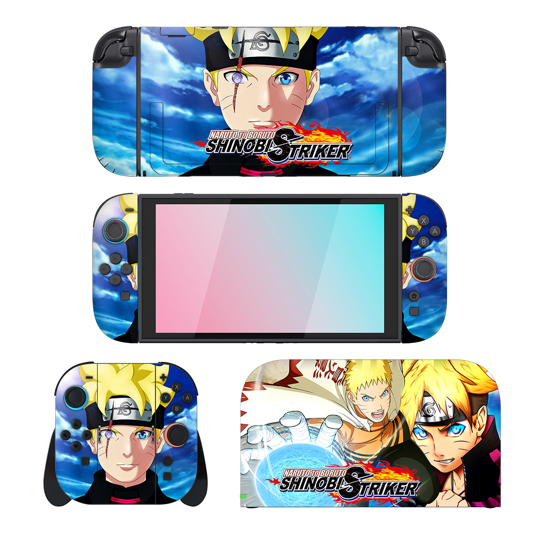 Naruto To Boruto: Shinobi Striker Skin 2 Sticker For Nintendo Switch Design 1 Naruto To Boruto: Shinobi Striker Skin 2 Sticker For Nintendo Switch Design 1
