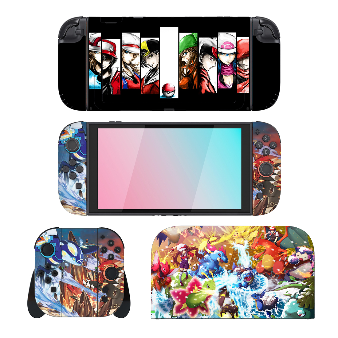 Pokemon Nintendo Switch 2 Skin Sticker Decal Pokemon Nintendo Switch 2 Skin Sticker Decal